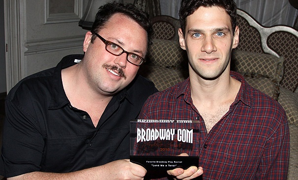 Justin Bartha and Jay Klaitz Give Thanks for Lend Me a Tenor's Audience Award