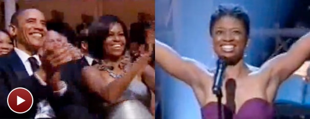 Memphis Star Montego Glover Wows the Obamas at Ford's Theatre Gala