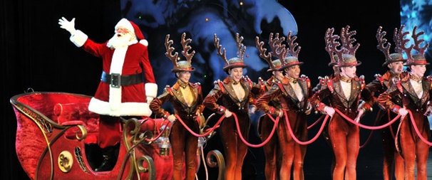 Santa, Stars and the Rockettes Welcome Audiences to the Radio City Christmas Spectacular