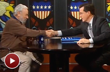Where Are the Clowns? Sondheim Addresses That Burning Question on The Colbert Report