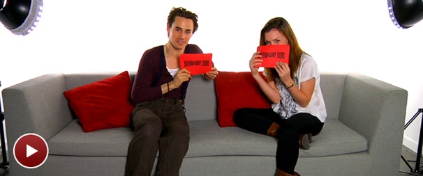 Spider-Man's Reeve Carney and Jennifer Damiano Gush About Twilight, Jeff Buckley and More as They Answer Your Questions