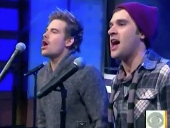 Adam Chanler-Berat & the Cast of Rent Bring the East Village to The Early Show 