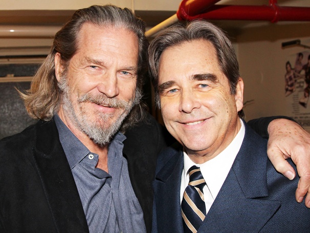 Oscar Winner Jeff Bridges Pays a Visit to Big Brother Beau at How to Succeed