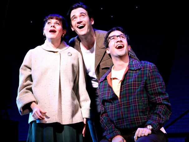 Our Time: First Look at Lin-Manuel Miranda, Colin Donnell and Celia Keenan-Bolger in Merrily We Roll Along