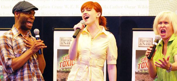 The Toxic Avenger Stars Work it Like Superheroes at CD Signing 