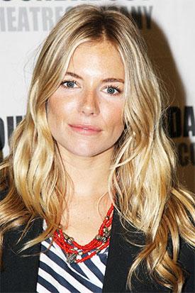 Sienna Miller Chats with Letterman