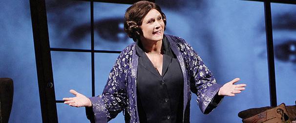 Pour Another Round: Carrie Fisher's Wishful Drinking Extends at Studio 54