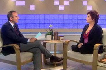 Carrie Fisher Shows Matt Lauer Her Legs on Today