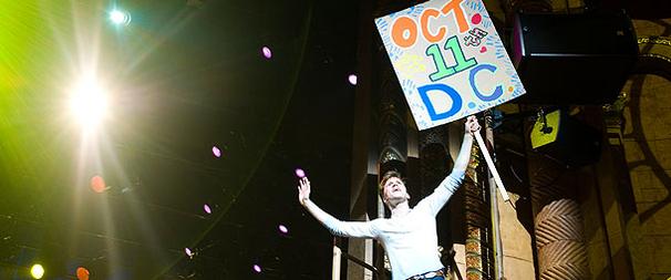 Broadway's Hair Prepares for Real Life Be-In at The National Equality March