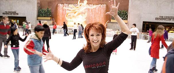 Learn Some Fancy Ice-Skating Moves with Chicago Star Bonnie Langford