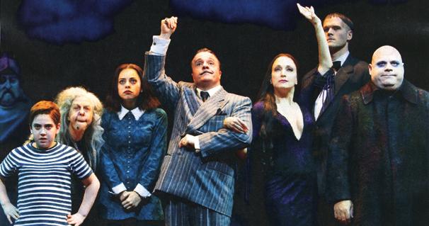 First Look: Nathan Lane, Bebe Neuwirth and the Cast of The Addams Family on Stage