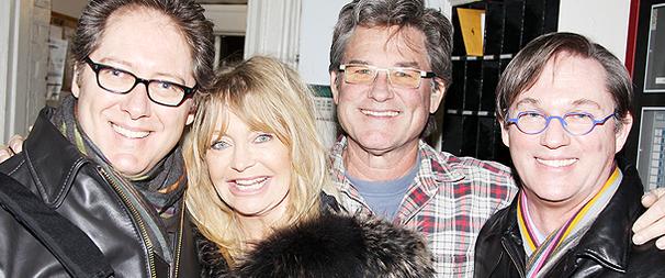 Hollywood Couple Goldie Hawn and Kurt Russell Head to Broadway’s Race