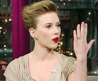 Spit Take! View Star Scarlett Johansson Dishes on Liev and Loogies on Letterman