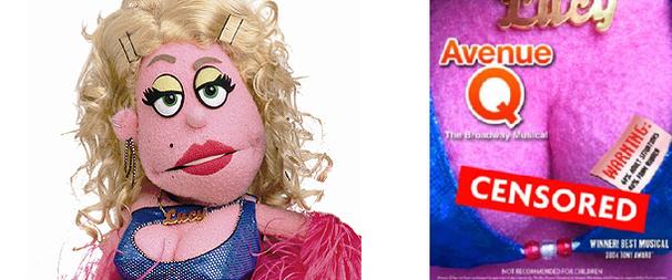 Bazooms Ban! Avenue Q's Lucy The Slut Responds to Colorado Ad Controversy