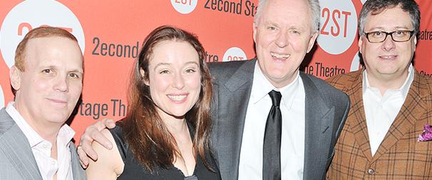 John Lithgow and Jennifer Ehle Get the Crowd Buzzing at Mr. and Mrs. Fitch Opening