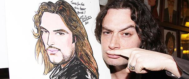 Rock of Ages Star Constantine Maroulis Finds His Spot on the Sardi’s Wall
