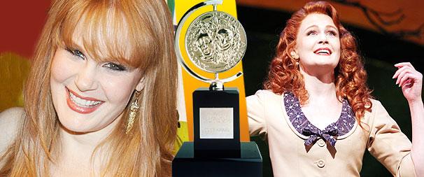 Finian's Rainbow Tony Nominee Kate Baldwin Avoids a Puddle Plunge