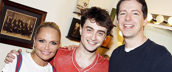Daniel Radcliffe Puts a Spell on Promises Stars Kristin Chenoweth and Sean Hayes