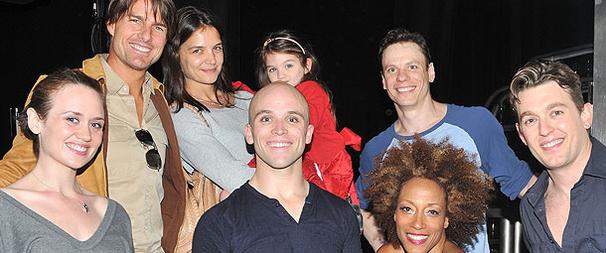 Tom Cruise, Katie Holmes & Suri Come Fly Away to Broadway!