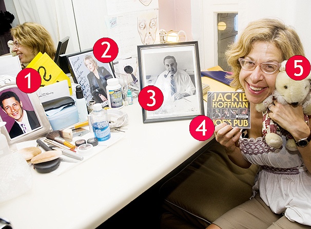 To Grandma’s House We Go: Jackie Hoffman Shows Off Her Addams Family Dressing Room