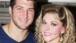 Ashley Spencer, Tim Tebow, Justin Matthew Sargent & Jeremy Woodard backstage at 'Rock of Ages.'