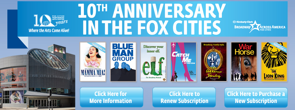 Fox Cities 2012-2013 Saeson