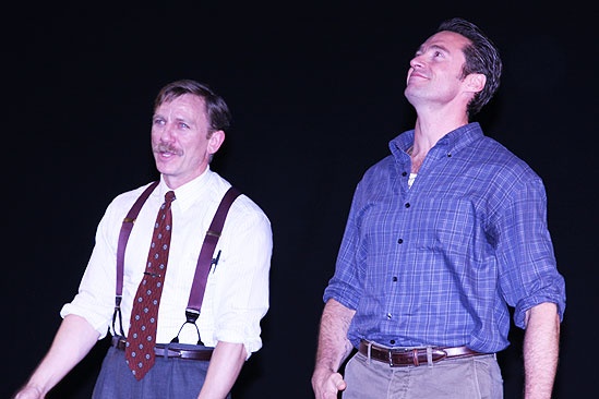 A Steady Rain Opening - 2 - Daniel Craig - Hugh Jackman Curtain Call