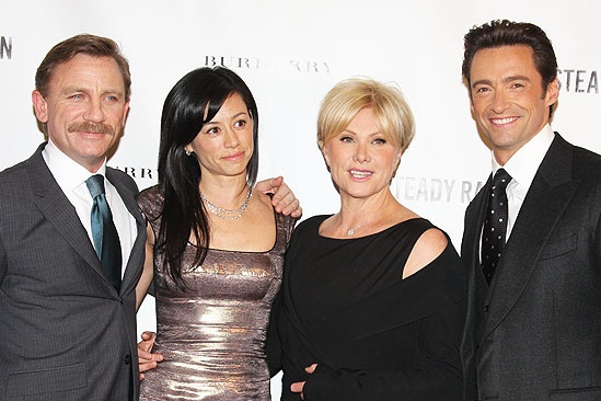 A Steady Rain Opening - 4 - Daniel Craig - girlfriend - Deborra-Lee Furness - Hugh Jackman
