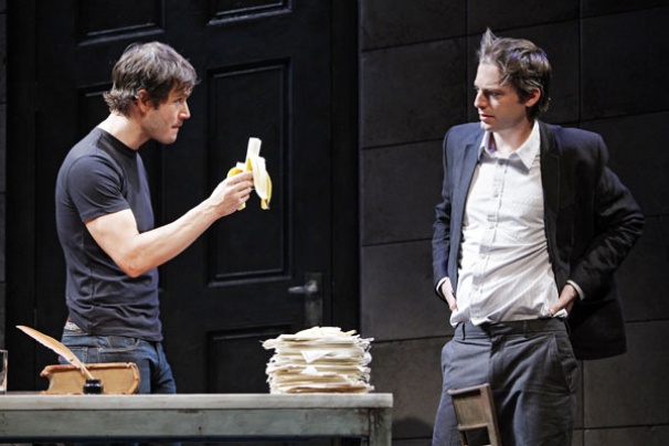 Show Photos - The Understudy - Mark-Paul Gosselaar - Justin Kirk (banana)