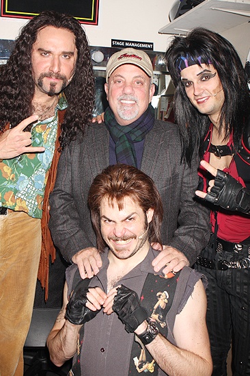 Billy Joel at Rock of Ages - Adam Dannheisser - Mitchell Jarvis - Billy Joel - Jeremy Jordan