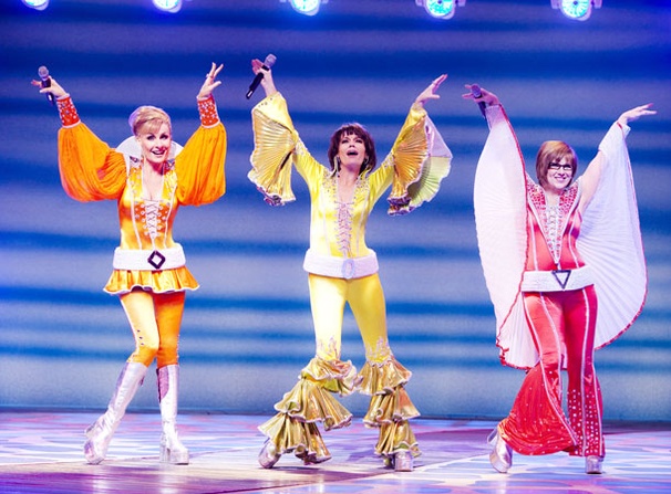 Mamma Mia - Show Photos - Judy McLane - Beth Leavel - Allison Briner (colors)