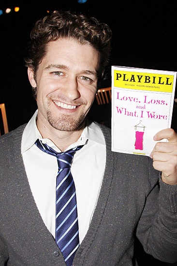 Matthew Morrison at Love, Loss and What I Wore - Matthew Morrison 