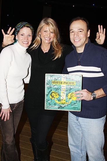 Brinkley poses with O'Hara and ...