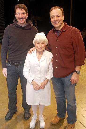 Time Square Kiss Nurse at South Pacific – Paulo Szot – Edith Shain – Danny Burstein