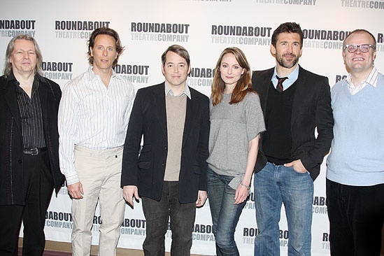 Philanthropist and Godot Meet and Greets – Christopher Hamtpon – Steven Weber – Matthew Broderick – Anna Madeley – Jonathan Cake – David Grindley