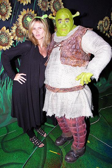 Heidi Klum at Shrek - Heidi Klum - Brian d'Arcy James