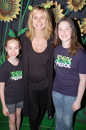 Heidi Klum at Shrek - Leah Greenhaus - Marissa O'Donnell - Heidi Klum