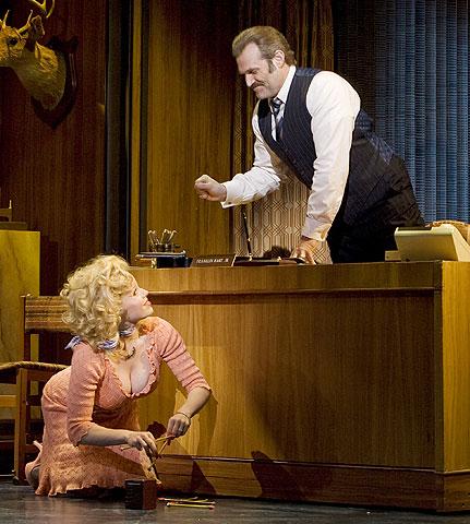 9 to 5 - Show Photo - Megan Hilty - Marc Kudisch (pencils)