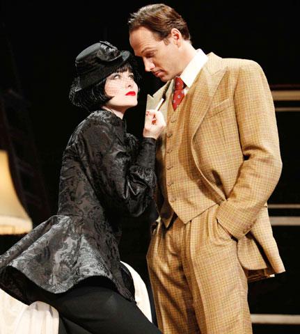 The 39 Steps - Show Photo - Jill Paice - Sean Mahon (black)