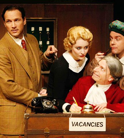 The 39 Steps - Show Photo - Sean Mahon - Jill Paice - Arnie Burton - Jeffrey Kuhn