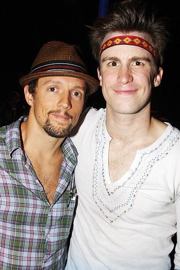 Jason Mraz and Judd Apatow at Hair - Jason Mraz - Gavin Creel