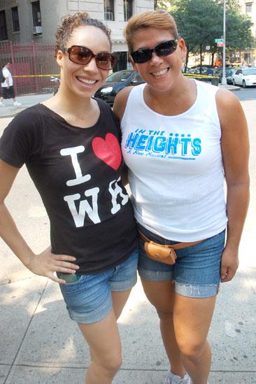 In the Heights Cleans up Washington Heights - Afra hines - Doreen Montalvo