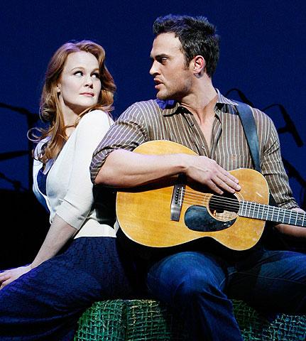 Finian's Rainbow - Show Photos - Kate Baldwin - Cheyenne Jackson (guitar)