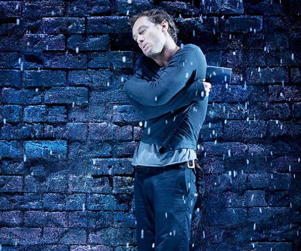 Hamlet - Show Photos - Jude Law (snow)