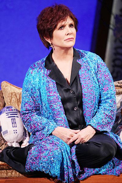 Wishful Drinking - Show Photos - Carrie Fisher (full portrait)