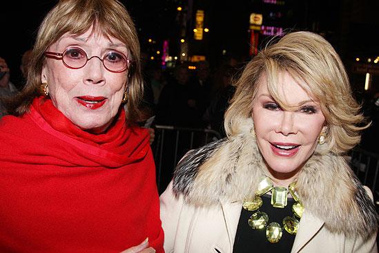 Superior Donuts Opening Night – Phyllis Newman – Joan Rivers