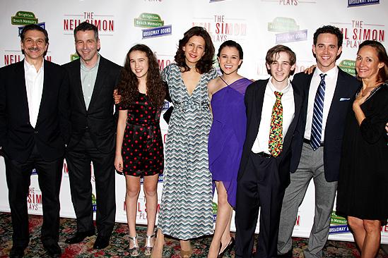 Brighton Beach Memoirs Opening Night – cast