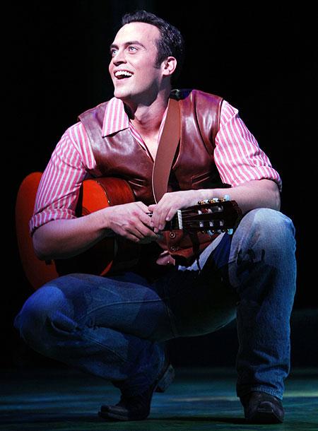 Finian's Rainbow - Show Photos - Cheyenne Jackson (knee)