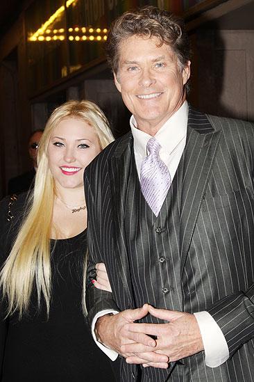 Finian’s Rainbow opening – David Hasselhoff – Hayley Amber