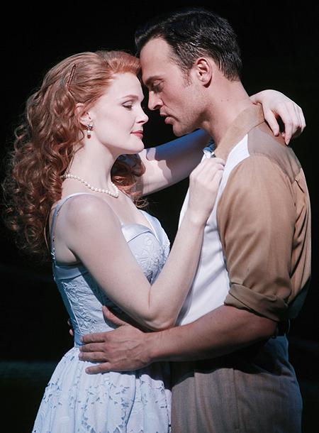 Finian's Rainbow - Show Photos - Kate Baldwin - Cheyenne Jackson (sexy shot)